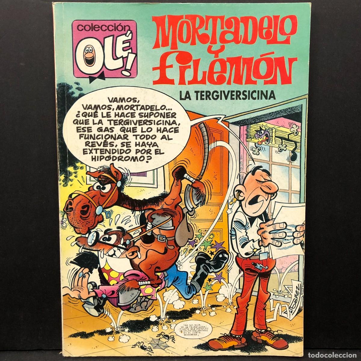 Tebeos: MORTADELO Y FILEM&Oacute;N - LA TERGIVERSICINA - M. 268 - F. IB&Aacute;&Ntilde;EZ - COLECCI&Oacute;N OL&Eacute; / 465