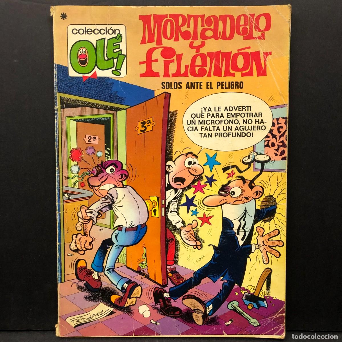 Tebeos: MORTADELO Y FILEM&Oacute;N - SOLOS ANTE EL PELIGRO - 121 - F. IB&Aacute;&Ntilde;EZ - COLECCI&Oacute;N OL&Eacute; / 467