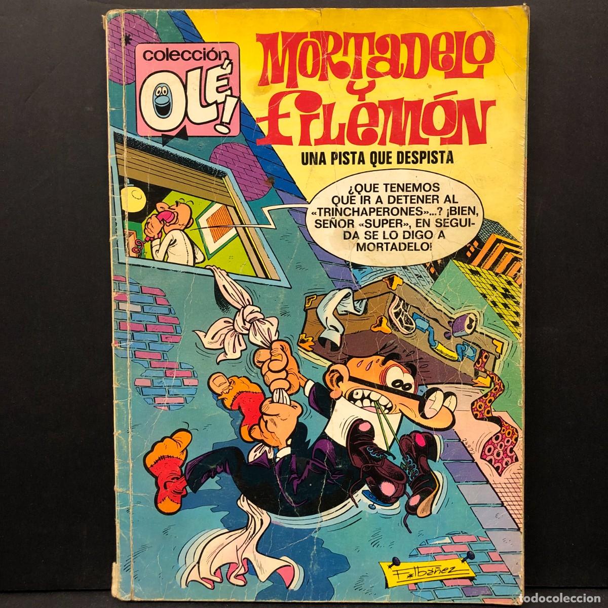 Tebeos: MORTADELO Y FILEM&Oacute;N - UNA PISTA QUE DESPISTA - 103 - F. IB&Aacute;&Ntilde;EZ - COLECCI&Oacute;N OL&Eacute; / 468