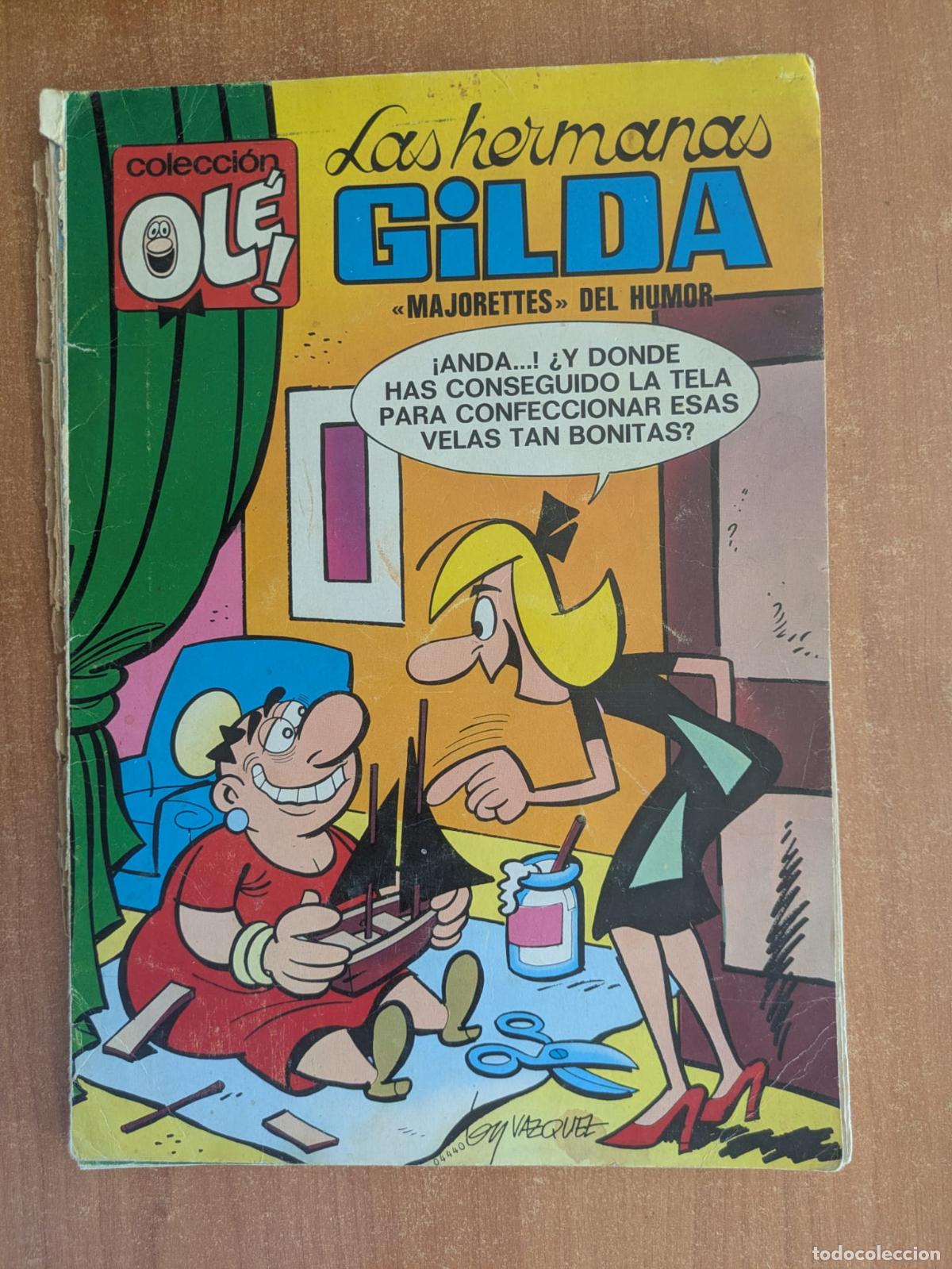 Tebeos: Las hermanas Gilda. Majorettes del humor. Colecci&oacute;n Ol&eacute; n&ordm; 33. Primera edici&oacute;n. 1971.