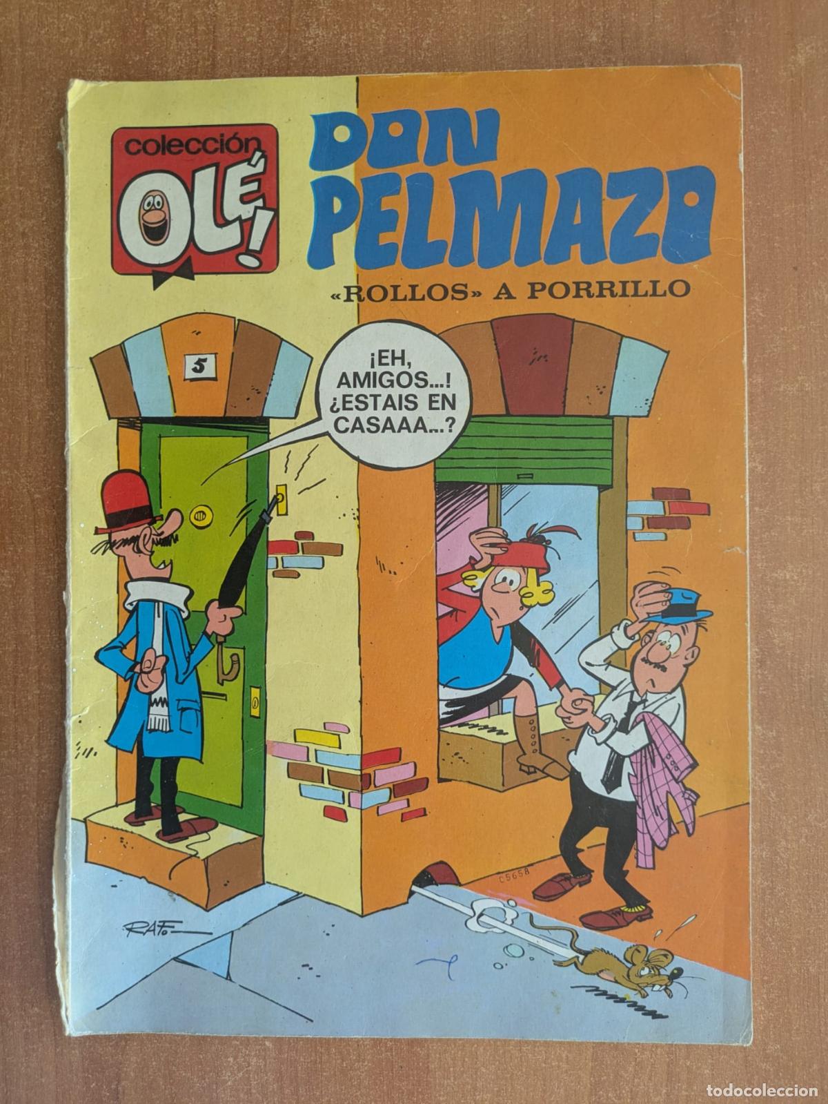 Tebeos: Don Pelmazo. Rollos a porrillo. Colecci&oacute;n Ol&eacute; n 42. 1&ordf; Edici&oacute;n. Bruguera.