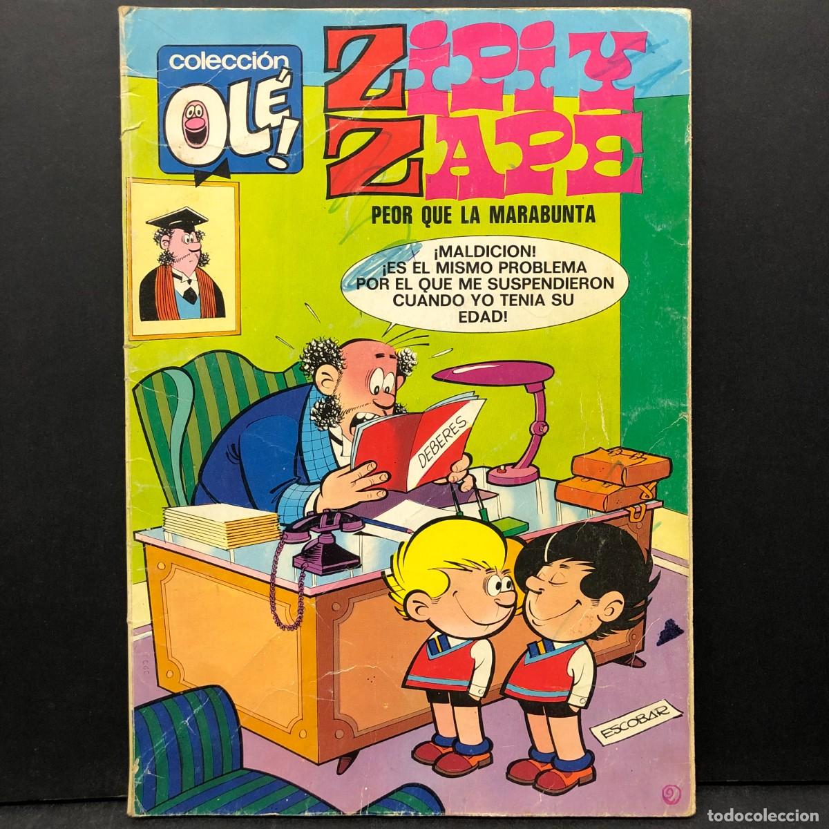 Tebeos: ZIPI Y ZAPE - PEOR QUE LA MARABUNTA - COLECCI&Oacute;N OL&Eacute; - ESCOBAR - 110 / 664