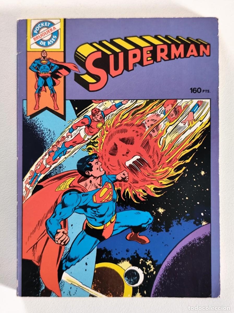 Tebeos: POCKET DE ASES N&ordm; 5 - SUPERMAN ~ DC/BRUGUERA (1981) *MUY BUEN ESTADO*
