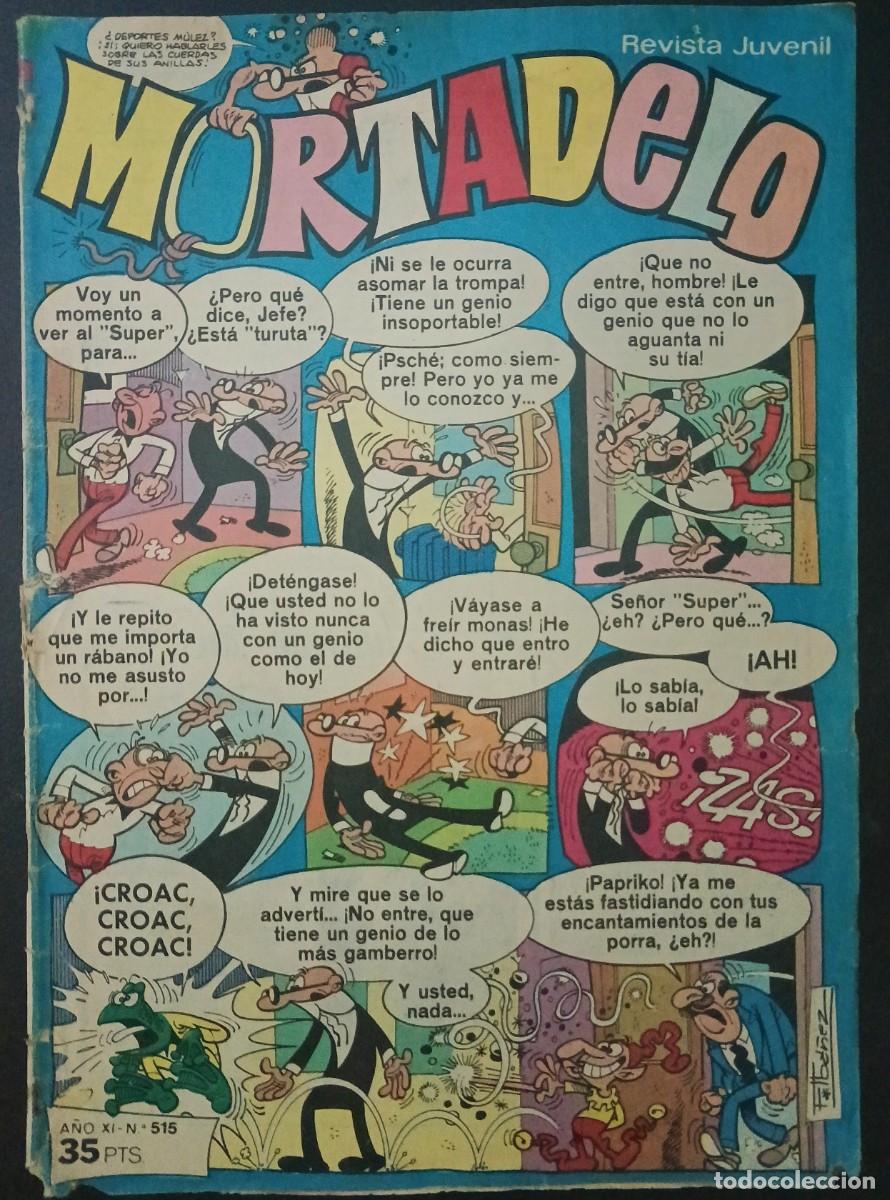 Tebeos: MORTADELO SEMANAL-BRUGUERA N&ordm; 515 -1-DICIEMBRE-1980-SIR TIM-IMPERIO TRIGANO-REGULAR-DIF&Iacute;CIL-VEA-1810