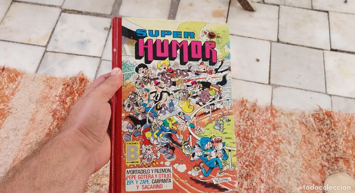 Tebeos: LIBRO SUPER HUMOR TAPAS DURAS MORTADELO Y FILEMON - Foto 1