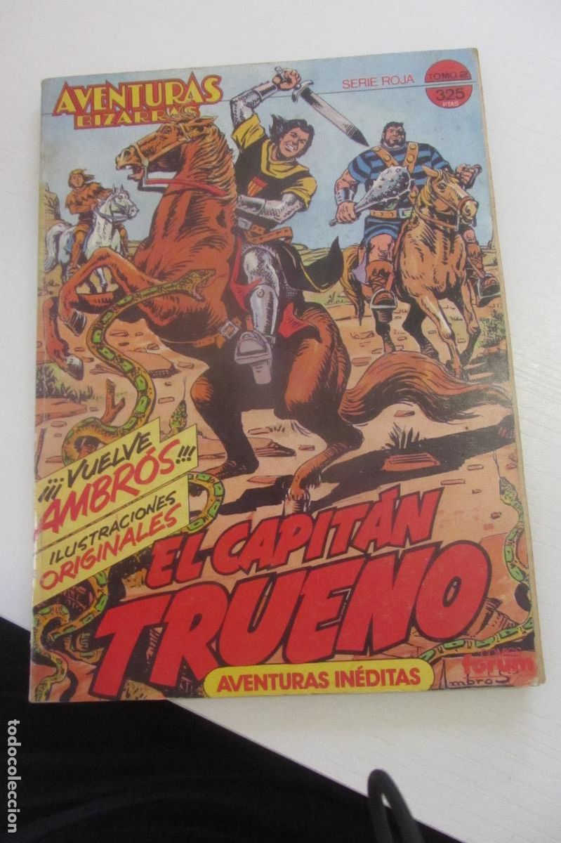 Livros de Banda Desenhada: CAPITAN TRUENO SERIE ROJA RETAPADO DEL 6 AL 10 FORUM arx75