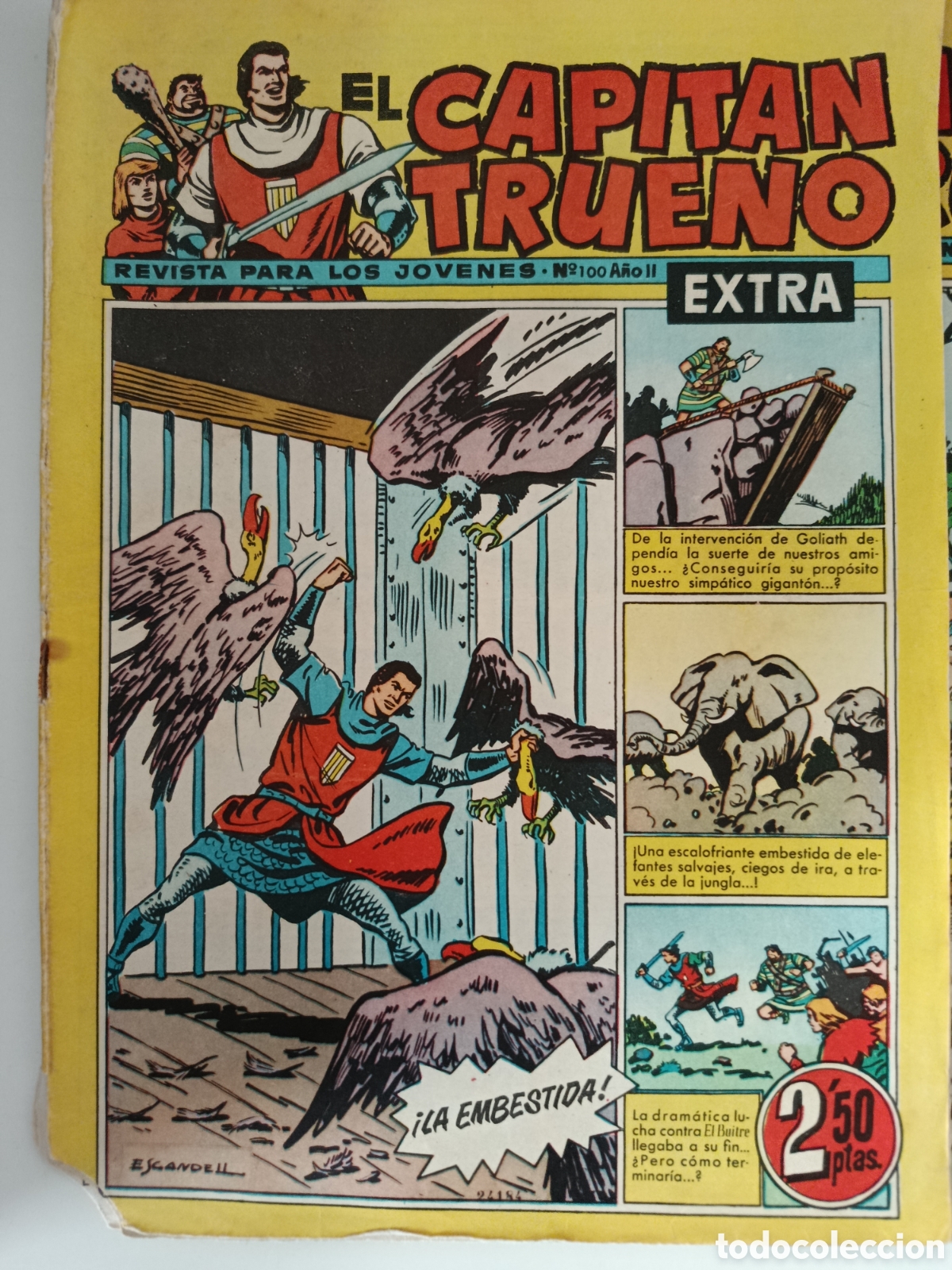 Tebeos: El Capit&aacute;n Trueno extra lote de 7 n&uacute;meros - Foto 2