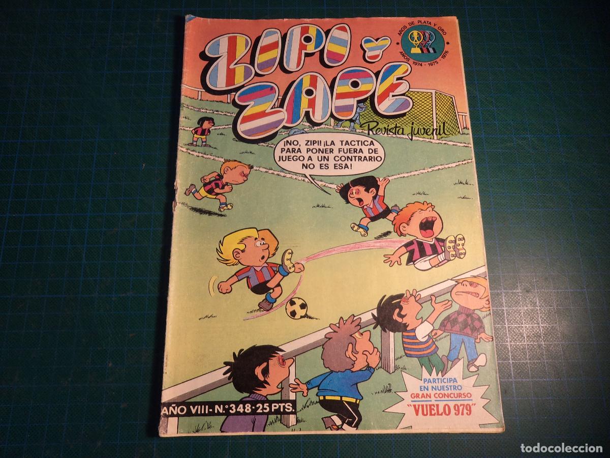 Tebeos: Zipi y Zape. N&ordm; 348. Bruguera. Portada suelta de la grapa. (Ref. 16-B)