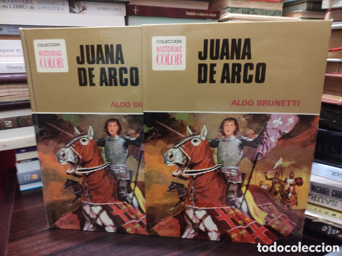 Comics: COLECCI&Oacute;N HISTORIAS COLOR - JUANA DE ARCO - ALDO BRUNETTI primera edici&oacute;n 1973