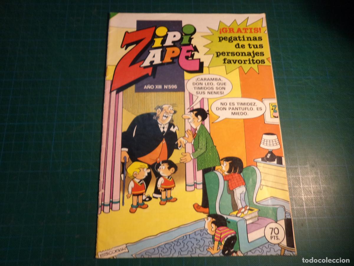Tebeos: Zipi Zape. N&ordm; 596. Bruguera. (Ref. 16-B)