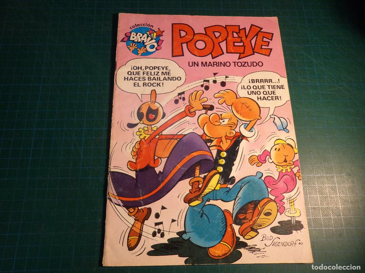 Comics: Coleccion Bravo. Popeye. N&ordm; 3. Bruguera. 1&ordf; edicion. (Ref. 16-B)