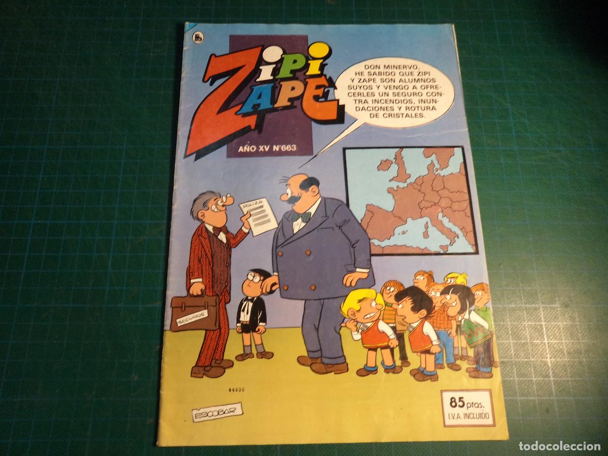 BDs: Zipi Zape. N&ordm; 663. Bruguera. (Ref. 16-B)