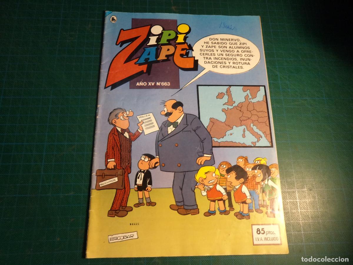 Tebeos: Zipi Zape. N&ordm; 663. Bruguera. (Ref. 16-B)