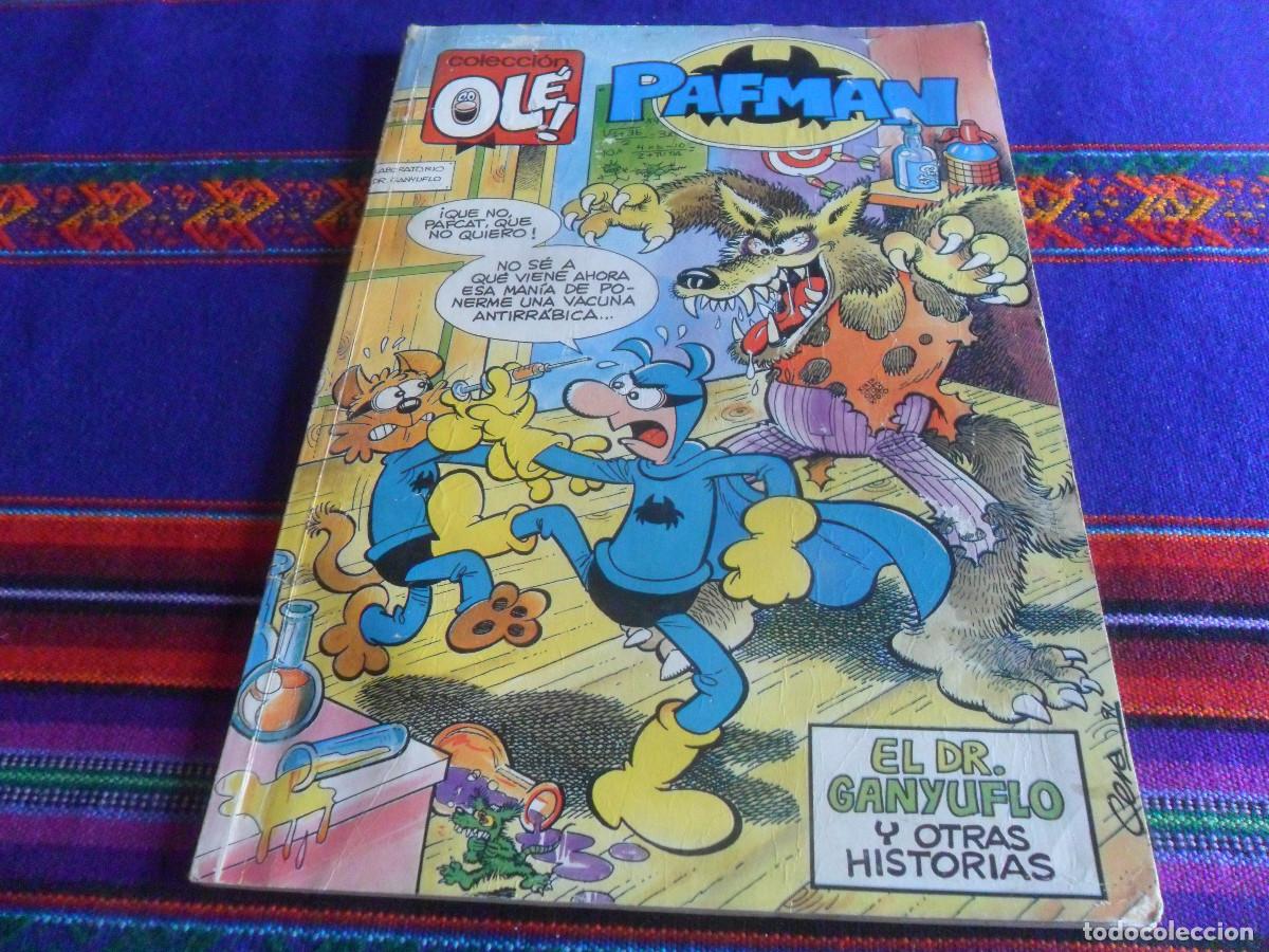 Comics: OL&Eacute; N&ordm; 393 V 20 PAFMAN EL DR. GANYUFLO Y OTRAS HISTORIAS. EDICIONES B 1&ordf; EDICI&Oacute;N 1991. DIF&Iacute;CIL.