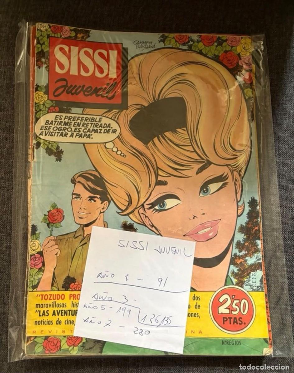 Comics: SISSI JUVENIL Bruguera. Lote de 13 revistas juveniles femeninas n&ordm; 91, 126-135, 199 y 280