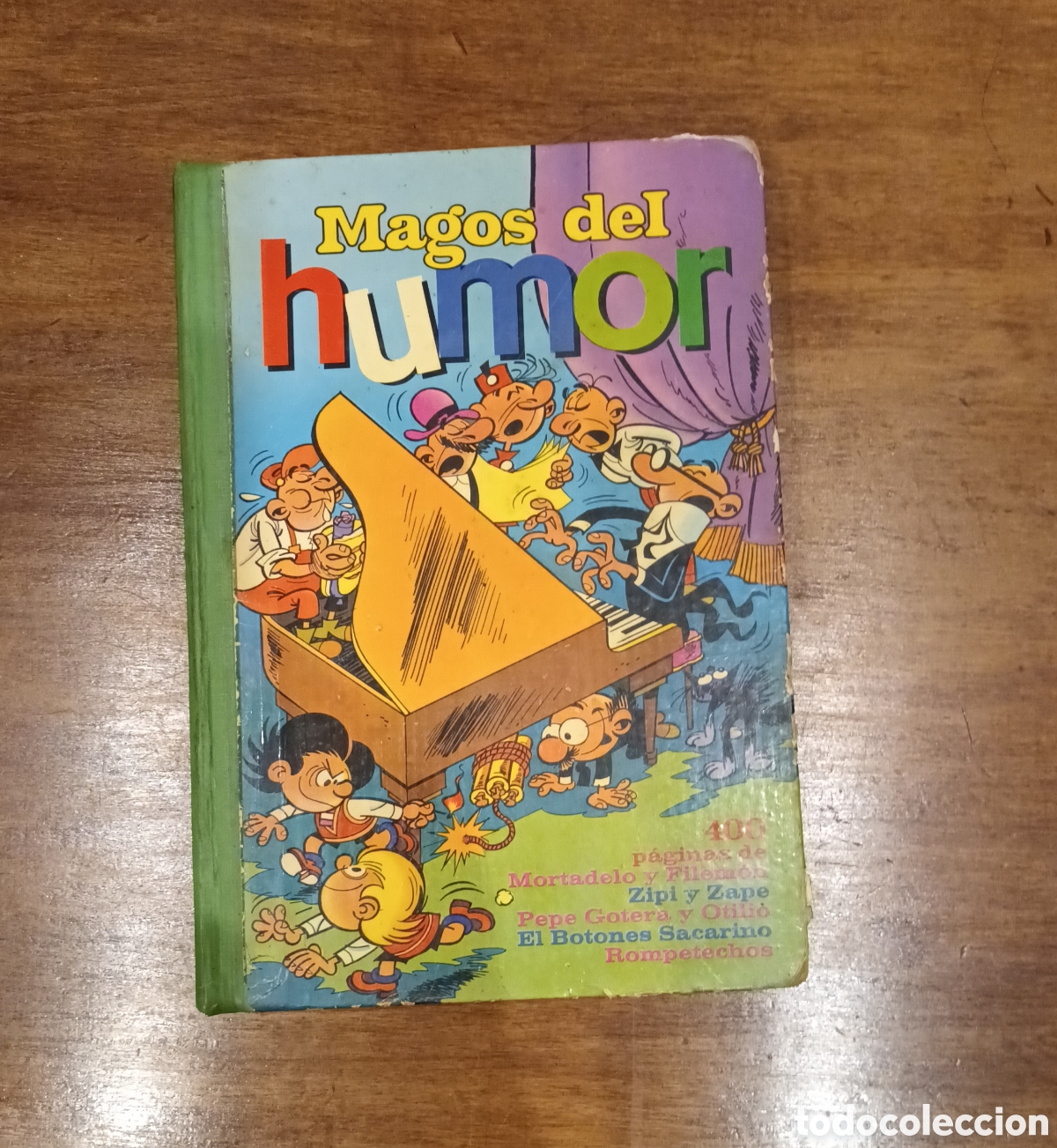 Tebeos: Magos del Humor XXI (21), Bruguera, 1975, tomo verde de tapa dura