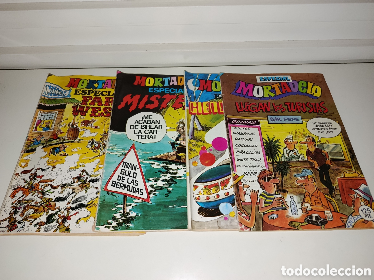 Comics: Mortadelo especial lote de cuatro 7 27 44 180
