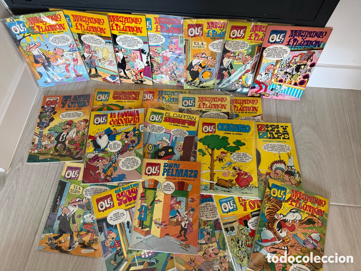 Comics: Lote 22 tebeos colecci&oacute;n Ole! 1&ordf; ediciones Bruguera