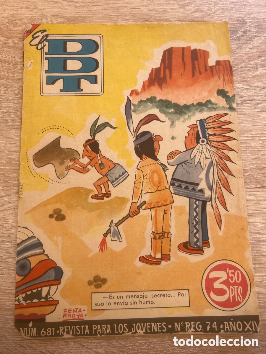 Tebeos: DDT n&uacute;m 681 revista para los jovenes