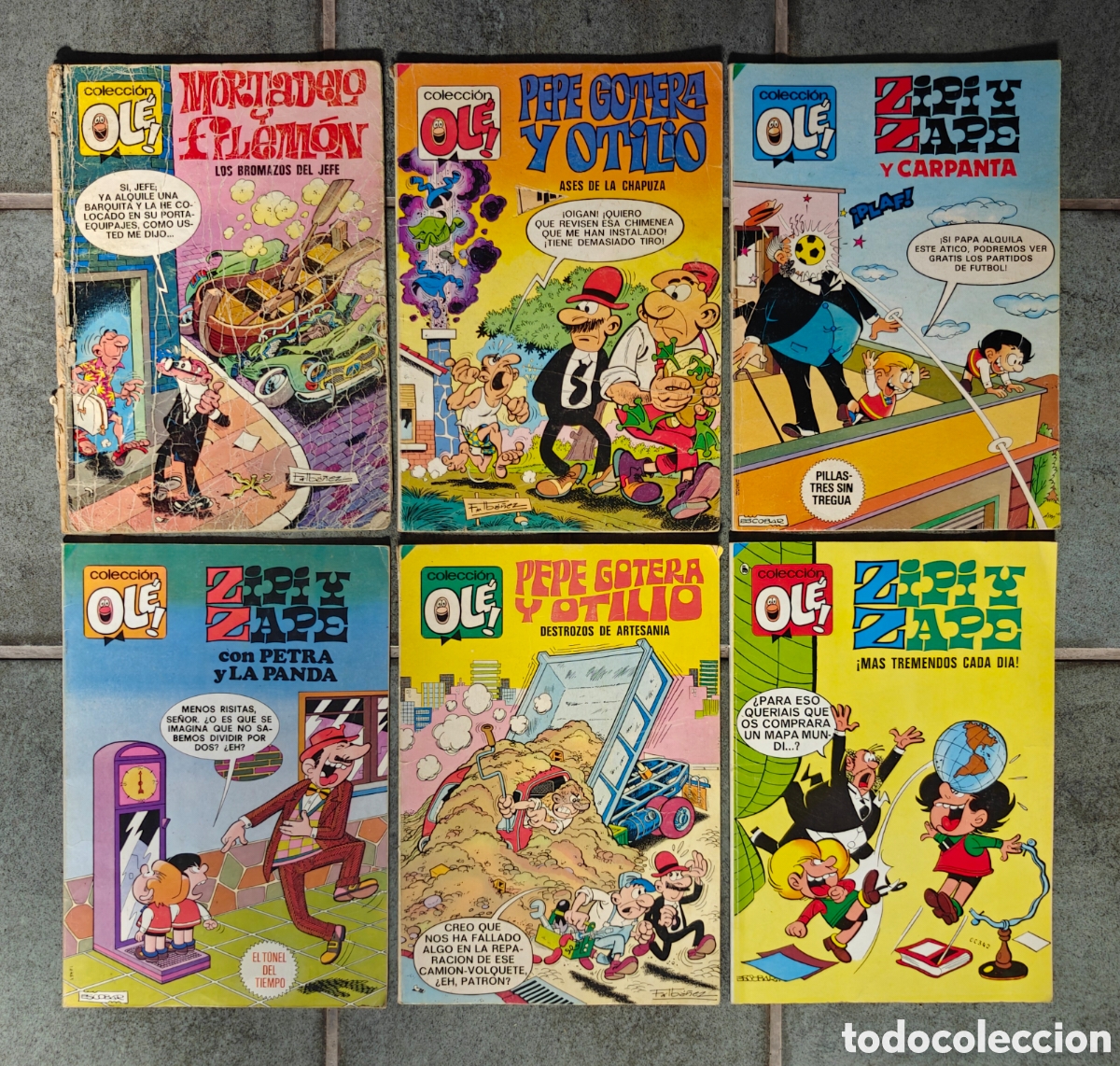 Giornalini: Lote 6 Tebeos Colecci&oacute;n Ol&eacute;