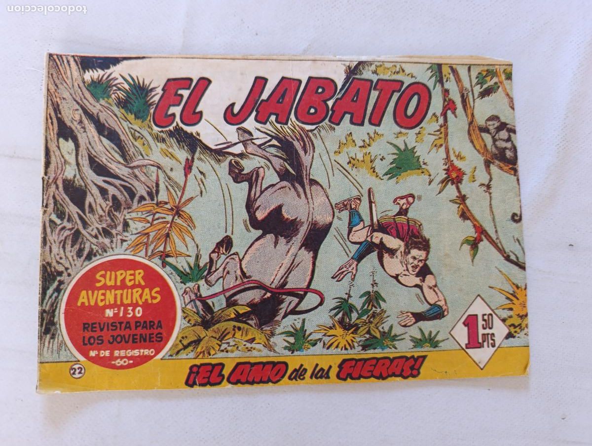 Livros de Banda Desenhada: EL JABATO N&ordm; 22 - BRUGUERA - ORIGINAL (HT)