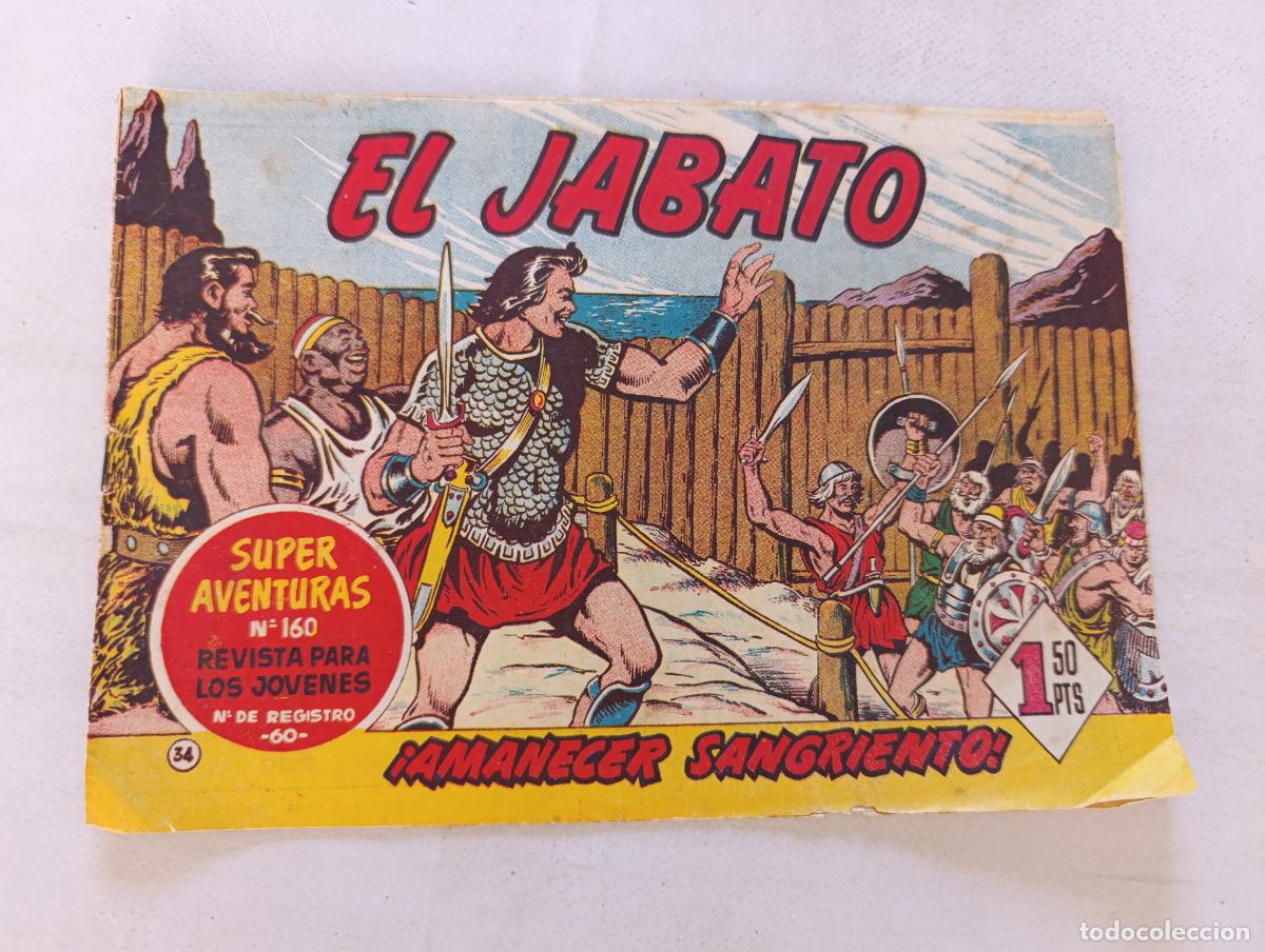 Livros de Banda Desenhada: EL JABATO N&ordm; 34 - BRUGUERA - ORIGINAL (HT)