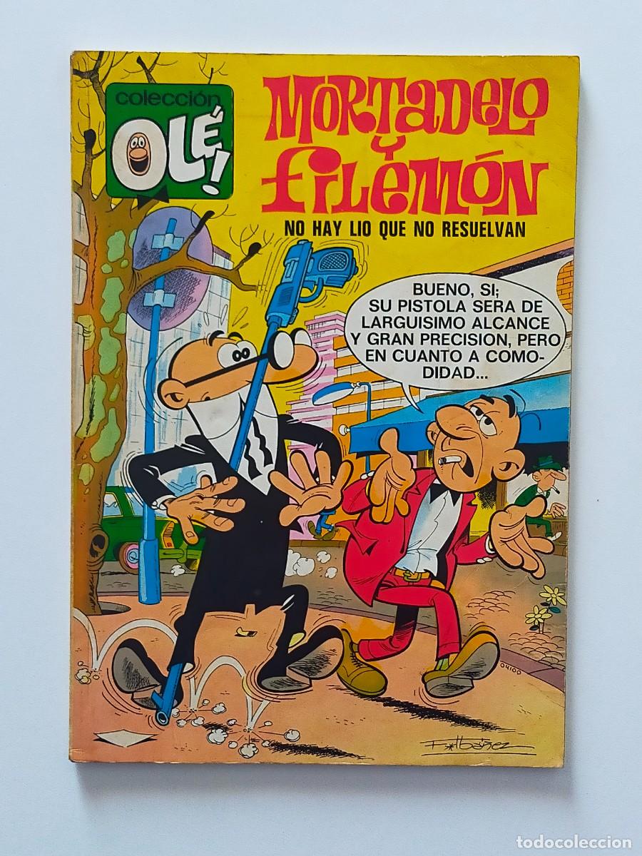 Tebeos: Colecci&oacute;n OLE - MORTADELO Y FILEMON. N&ordm; 28 - Editorial Bruguera 1&ordf; Edici&oacute;n 1971 (N&uacute;mero en lomo)