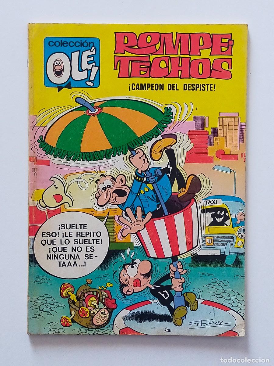 Tebeos: Colecci&oacute;n OLE - ROMPETECHOS. N&ordm; 36 - Editorial Bruguera 2&ordf; Edici&oacute;n 1975 (N&uacute;mero en lomo)