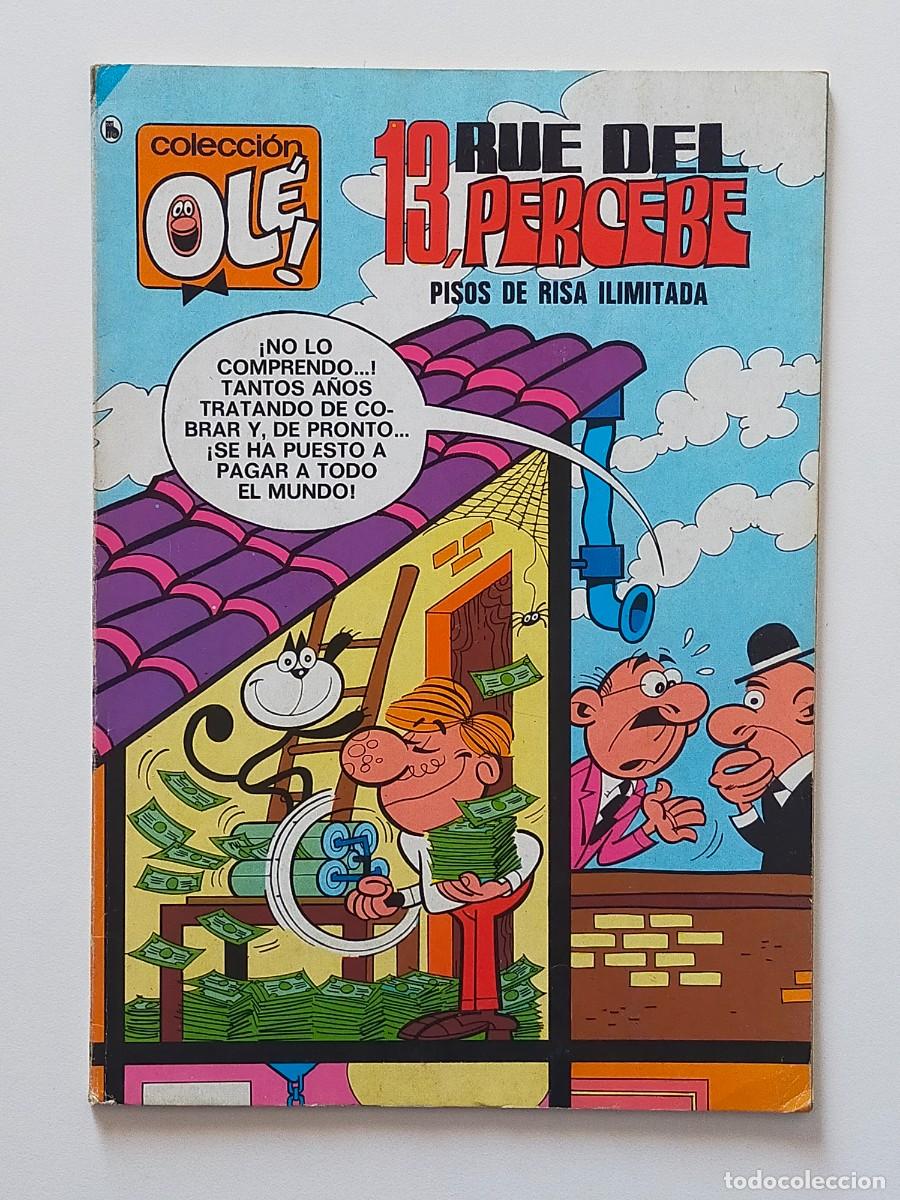 Tebeos: Colecci&oacute;n OLE - 13 RUE DEL PERCEBE N&ordm; 58 Pisos de risa ilimitada. Editorial Bruguera 7&ordf; Edici&oacute;n 1986