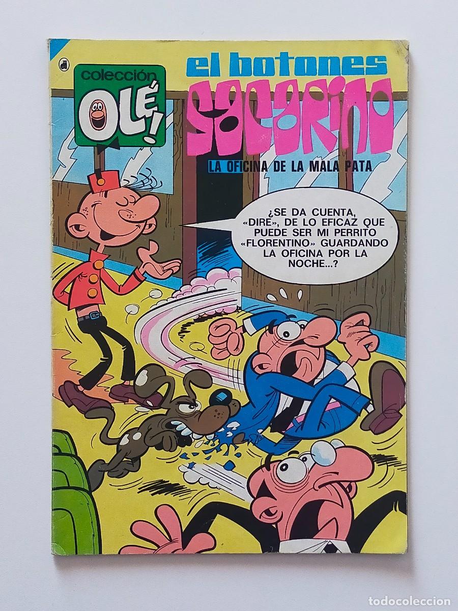 Tebeos: Colecci&oacute;n OLE - EL BOTONES SACARINO. N&ordm; 62 - Editorial Bruguera 7&ordf; Edici&oacute;n 1986