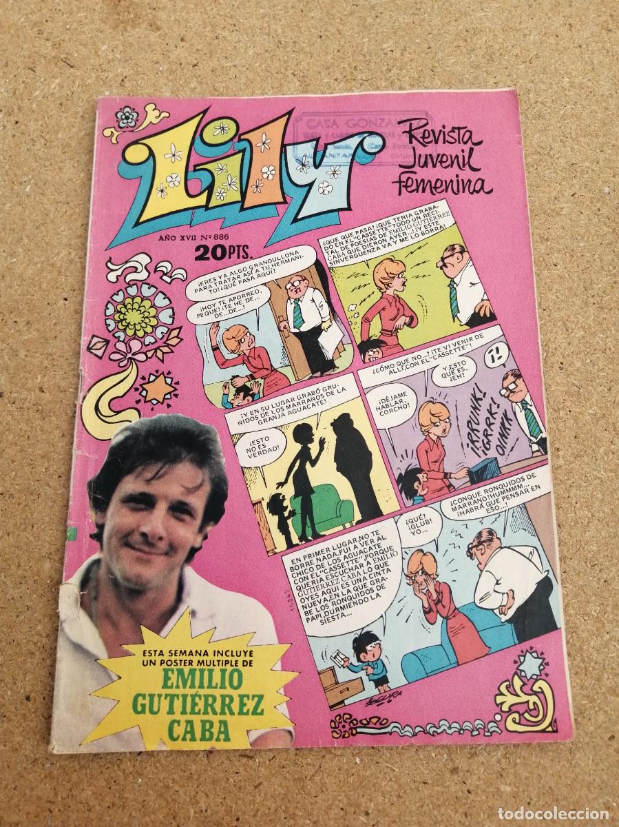 Tebeos: LILY (NUMERO 886) CON POSTER EMILIO GUTIERREZ CABA