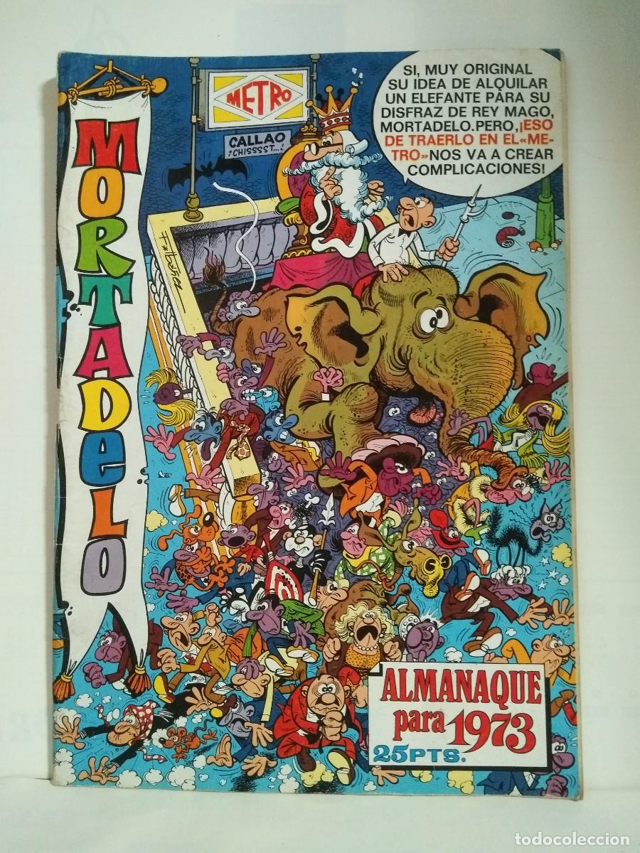 BDs: ALMANAQUE MORTADELO PARA 1973