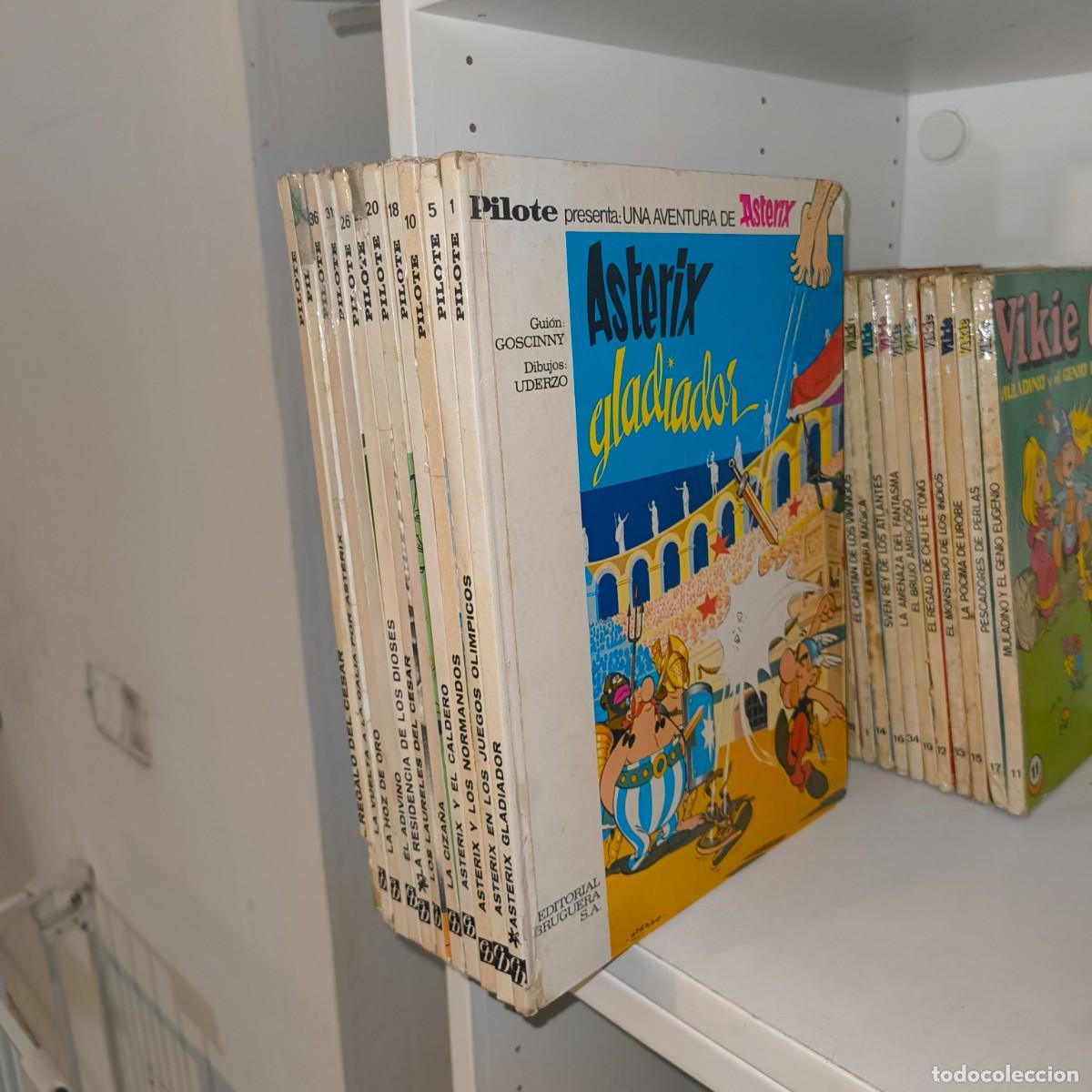 Tebeos: Lote 11 Ast&eacute;rix &ndash; Bruguera, colecci&oacute;n Pilote