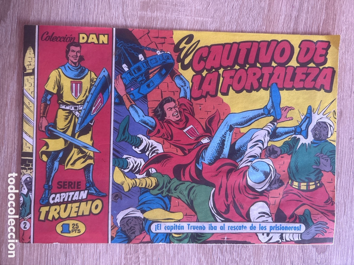 Tebeos: Colecci&oacute;n dan serie capit&aacute;n trueno n&uacute;m 2