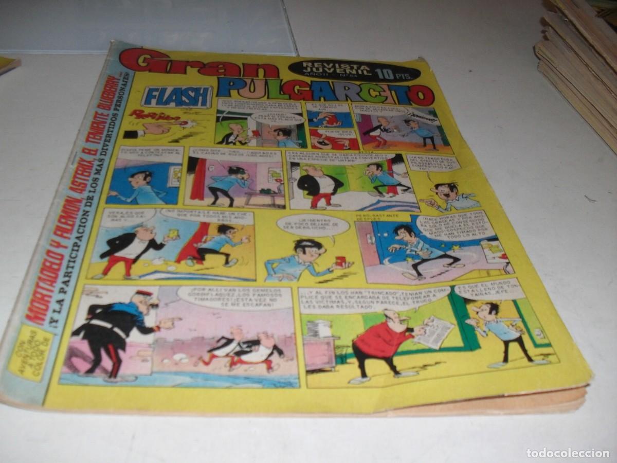 BDs: GRAN PULGARCITO N&ordm; 64,CON MORTADELO:VALOR Y AL TORO.,DE 84.BRUGUERA,1969