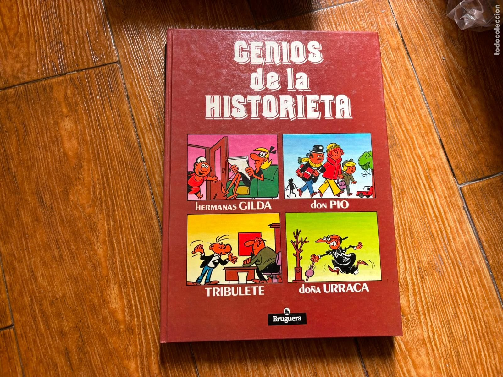 Giornalini: GENIOS DE LA HISTORIETA BRUGUERA 1&ordf; EDICION ABRIL 1986 TAPA DURA