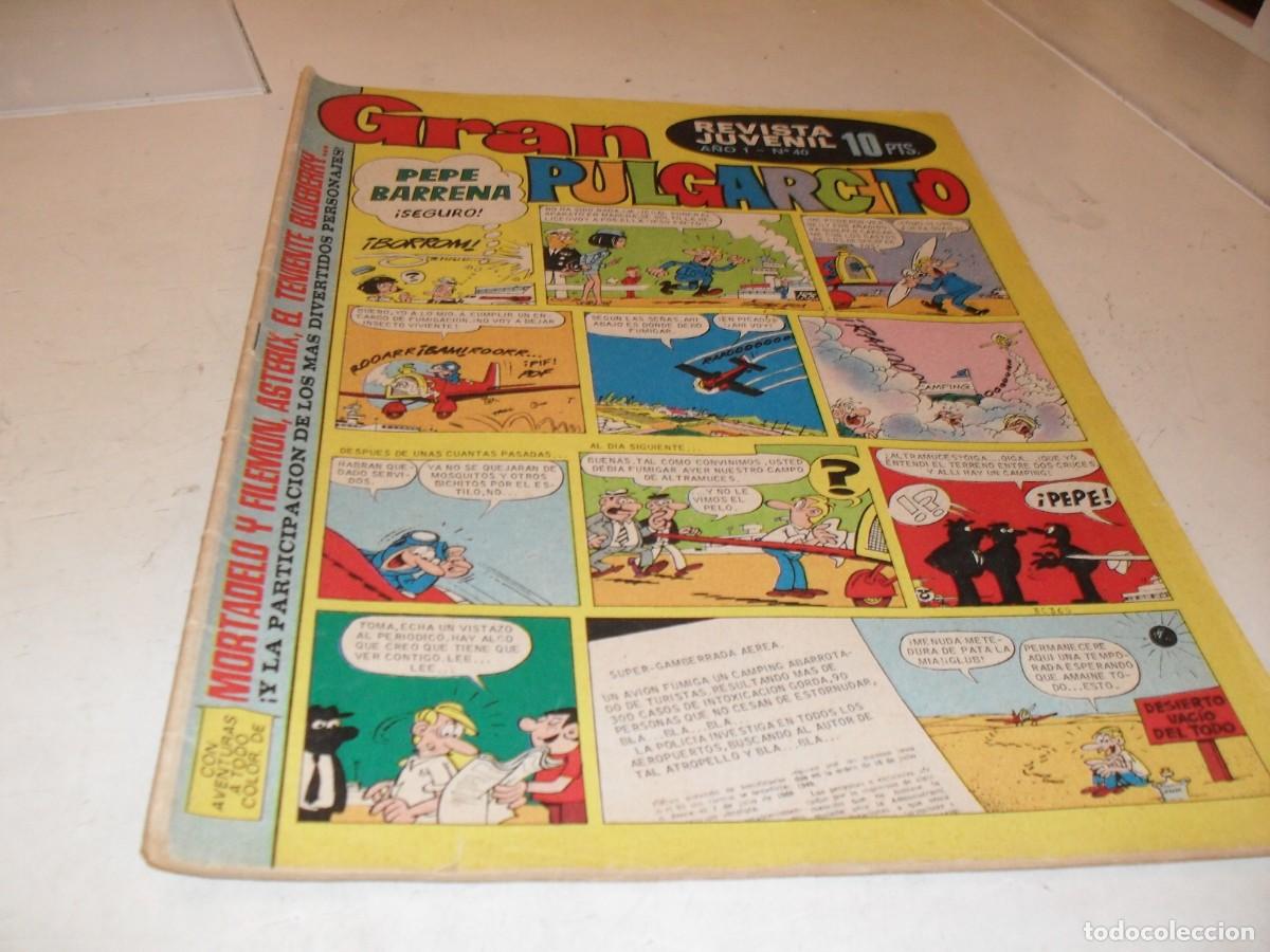 BDs: GRAN PULGARCITO N&ordm; 40,CON EL CALIFA HARUN EL PUSSAH.,DE 84.BRUGUERA,1969