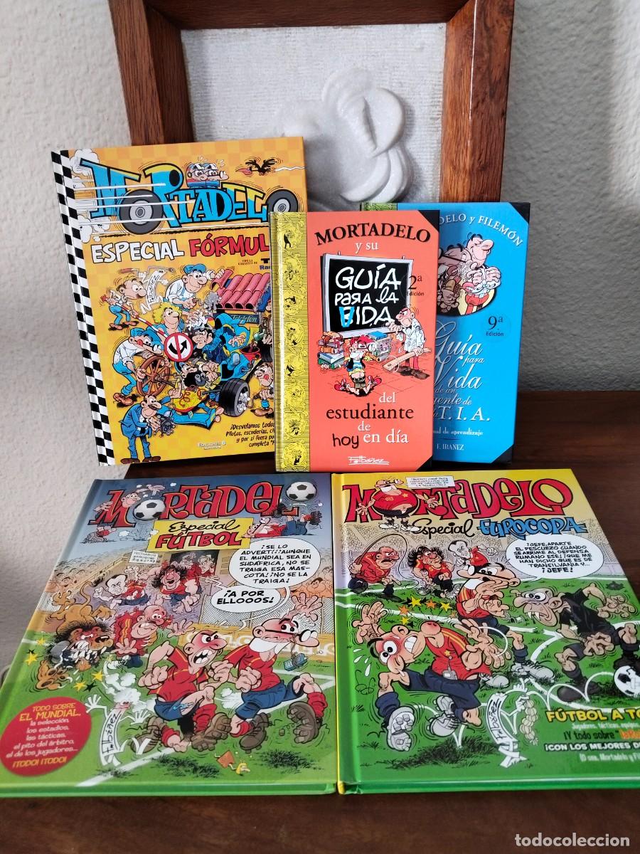 Giornalini: 5 especiales de Mortadelo. Sin uso.