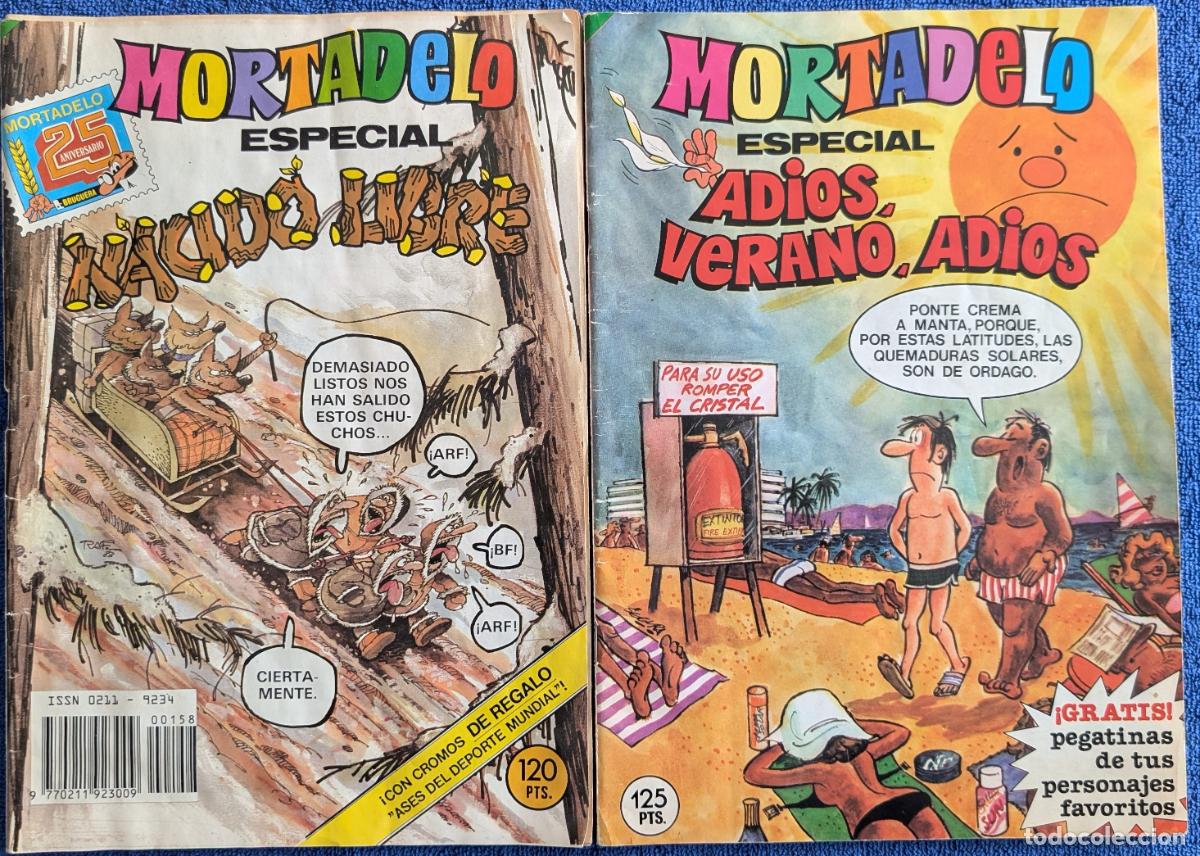 Comics: Mortadelo Especial 158 y 182 - Bruguera (1983 / 1984)