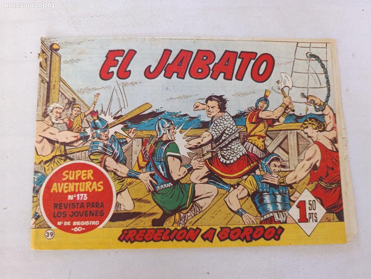 Tebeos: EL JABATO N&ordm; 39 - BRUGUERA - ORIGINAL (HT)