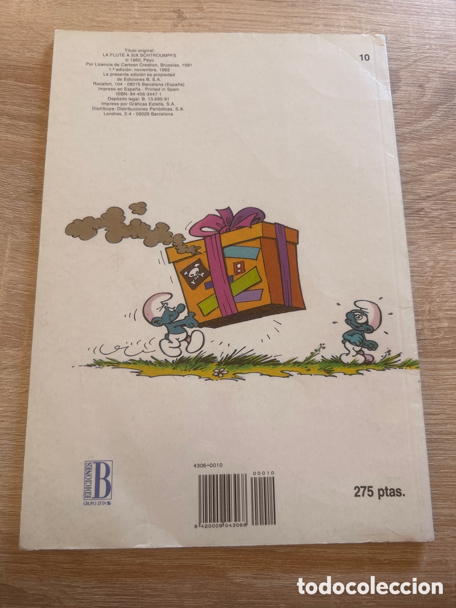 Tebeos: La flauta de los pitufos n&uacute;m 10 colecci&oacute;n ol&eacute; - Foto 2