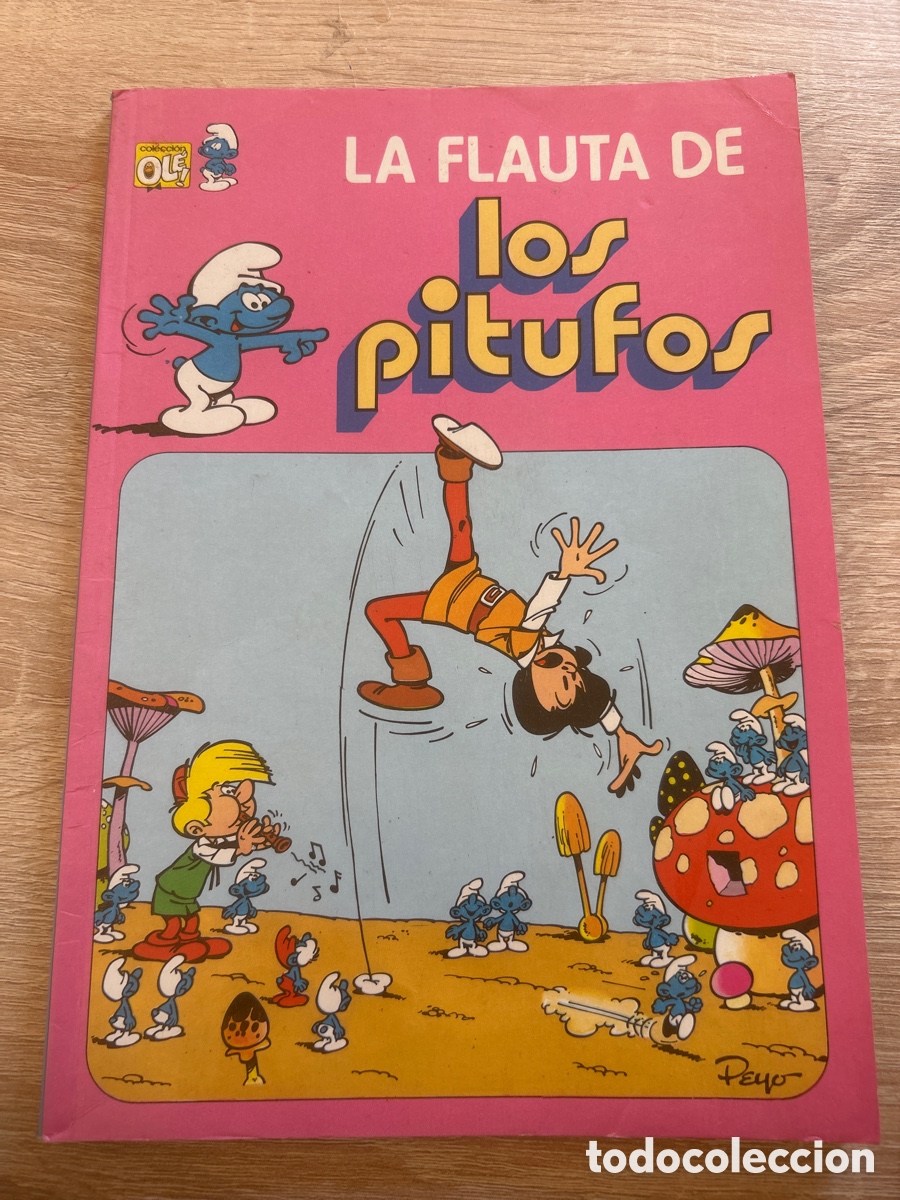 Tebeos: La flauta de los pitufos n&uacute;m 10 colecci&oacute;n ol&eacute; - Foto 1
