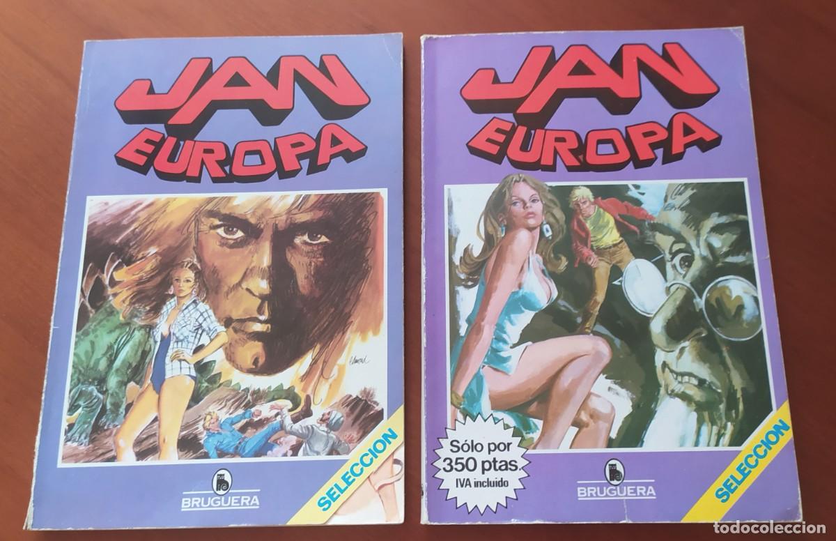 Comics: JAN EUROPA. Tomos retapados n&uacute;meros 1 al 10. Bruguera