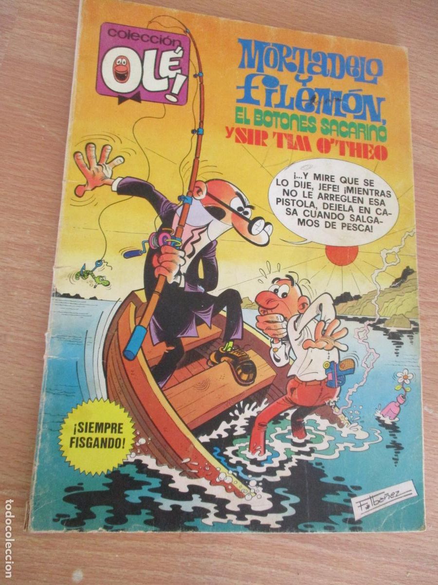 Tebeos: EDT: BRUGUERA-COLECCI&Oacute;N OL&Eacute;, N&ordm;. 171- MORTADELO Y FILEM&Oacute;N, SIEMPRE FISGANDO- 1&ordf;. EDC-1979