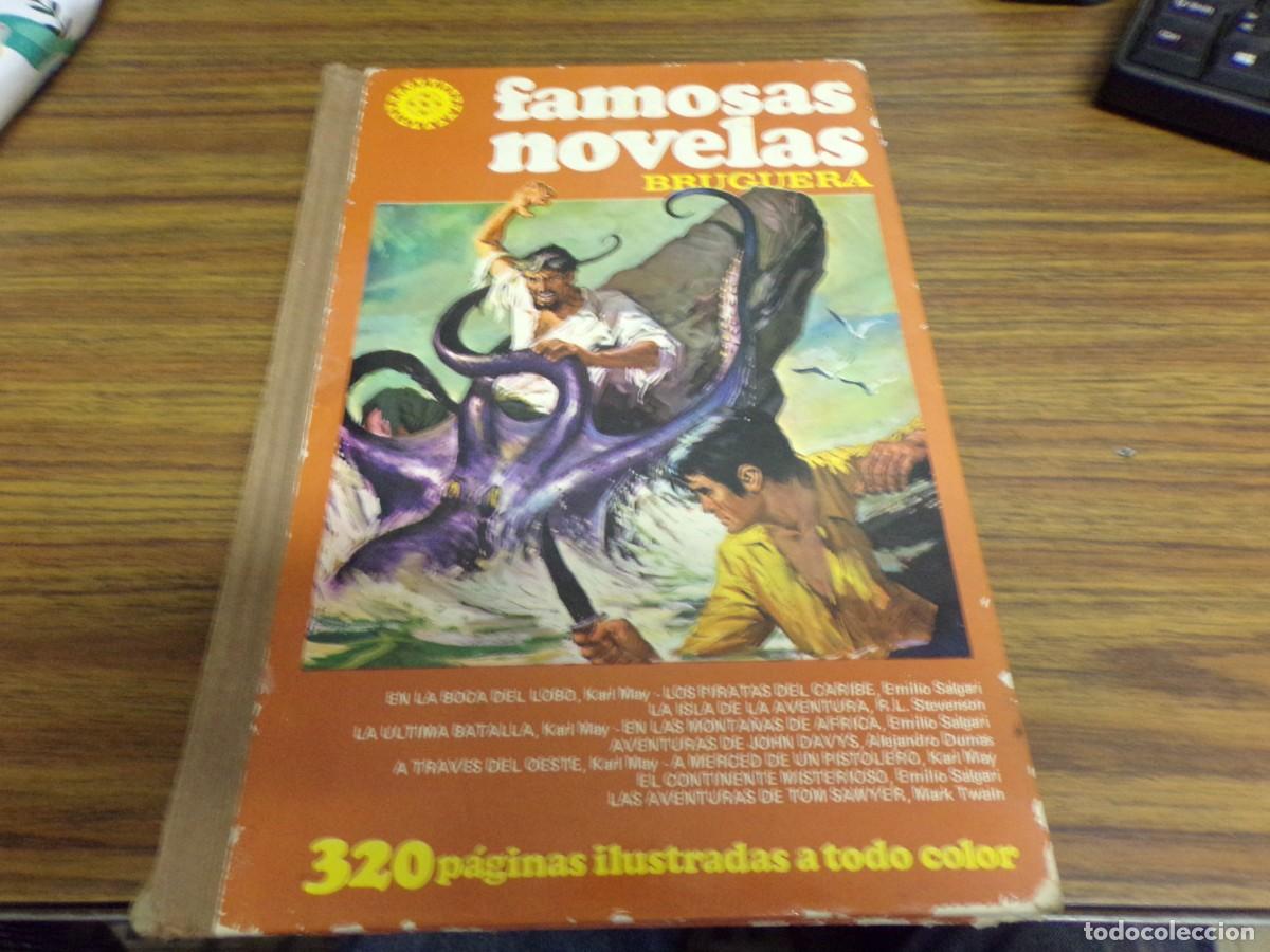Comics: PRIMERA EDICION VOLUMEN NUMERO BORRADO famosas novelas bruguera