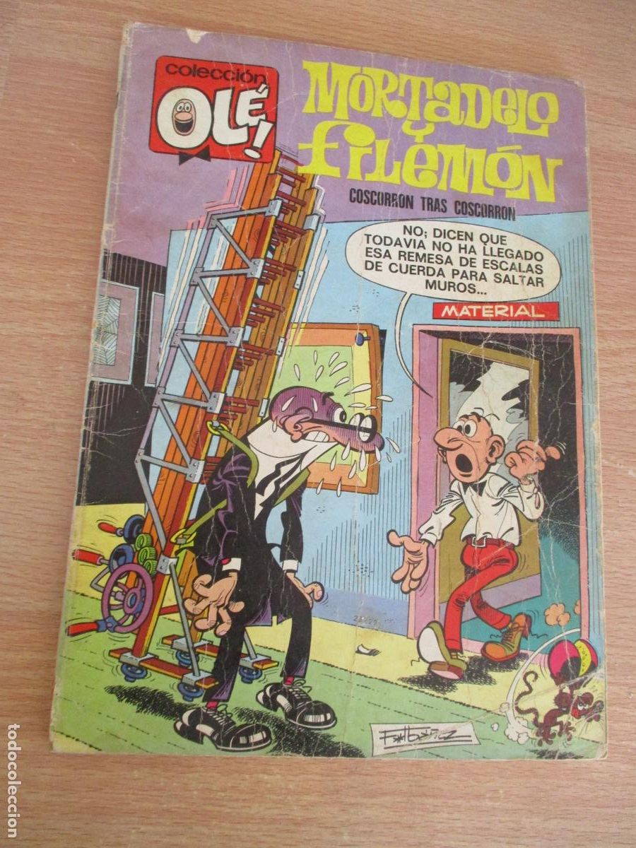 Tebeos: EDT: BRUGUERA-COLECCI&Oacute;N OL&Eacute;, N&ordm;. 101- MORTADELO Y FILEM&Oacute;N, COSCORR&Oacute;N TRAS COSCORR&Oacute;N- 1974