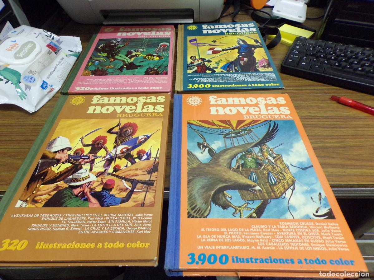 Giornalini: famosas novelas bruguera VOLUMEN 1, 2,3,5 EN BASTANTE BUEN ESTADO