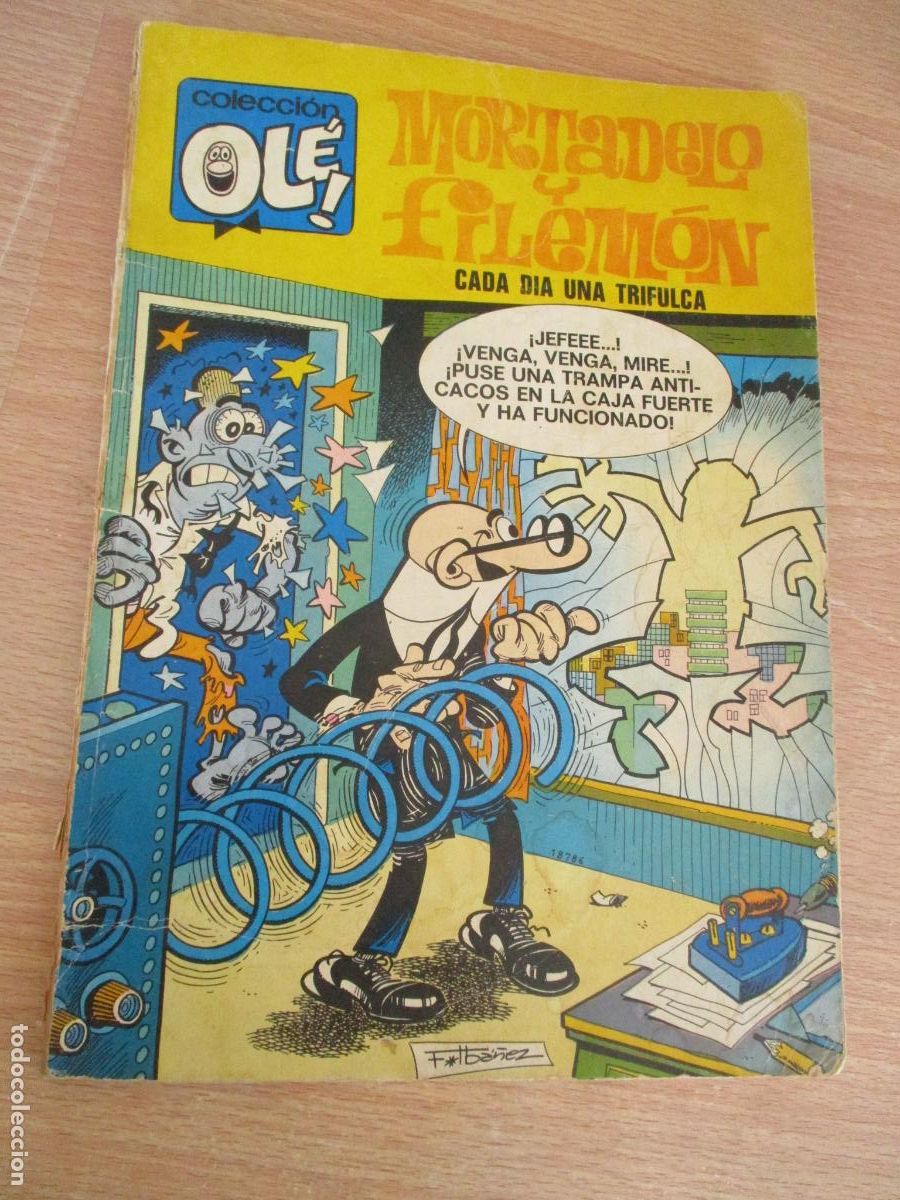 Comics: EDT: BRUGUERA-COLECCI&Oacute;N OL&Eacute;, N&ordm;. 87- MORTADELO Y FILEM&Oacute;N, CADA D&Iacute;A UNA TRIFULCA-- 1973