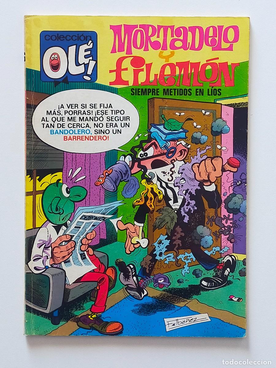 Tebeos: Colecci&oacute;n OLE - MORTADELO Y FILEMON. N&ordm; 106 - Editorial Bruguera 2&ordf; Edici&oacute;n 1975 (N&uacute;mero en lomo)
