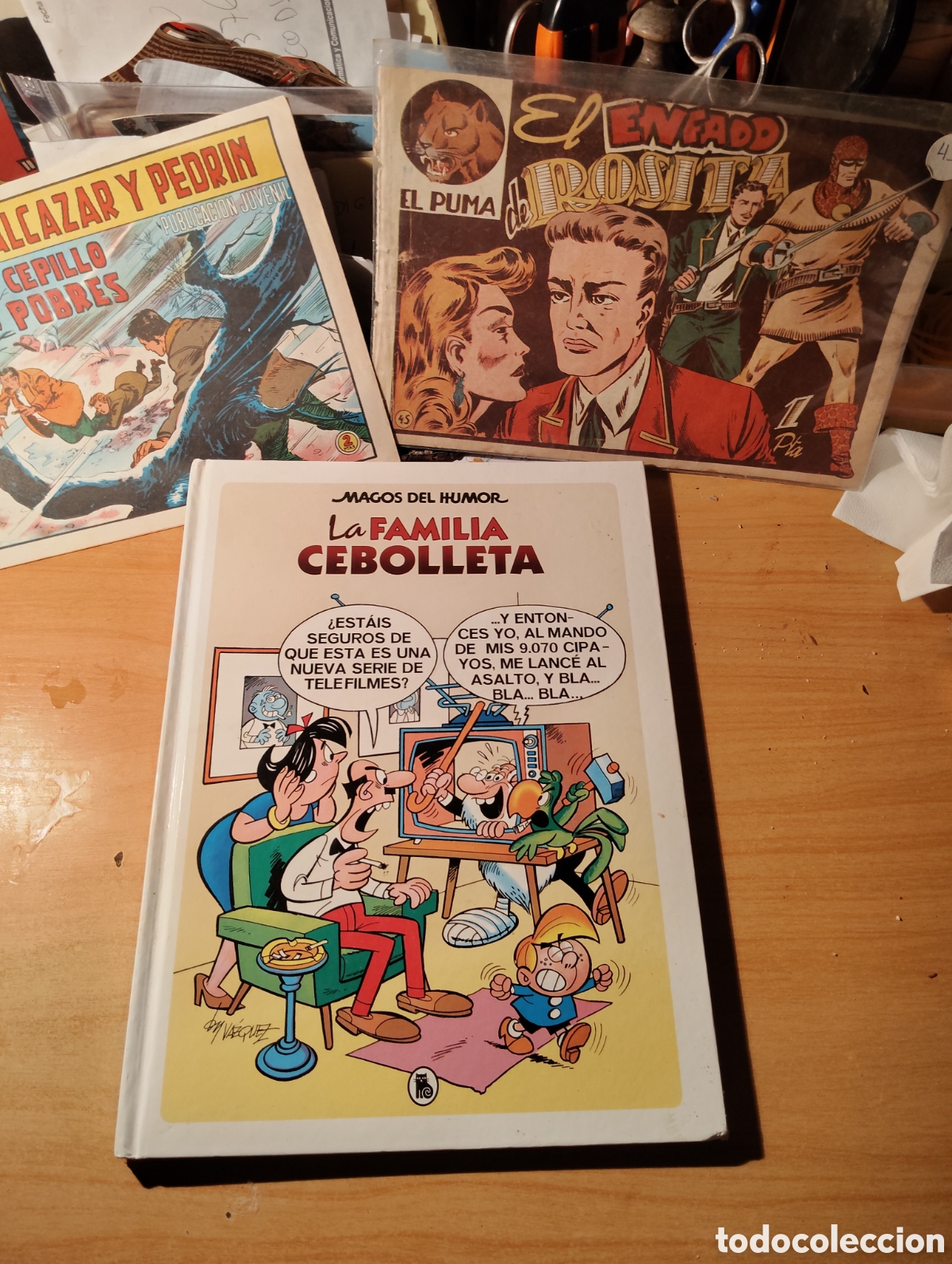 BDs: Magos del humor la familia cebolleta